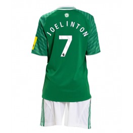 Newcastle United Joelinton #7 Uit tenue Kids 2025-26 Korte Mouw (+ Korte broeken)